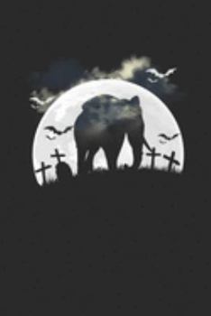 Paperback Elephant: Dotted Bullet Notebook - Happy Halloween Gift for Animal Lover Book