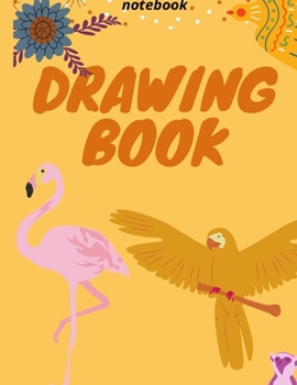 Paperback Drawing book; Drawing book for kids 3-8 years old 120 white paper for drawing (8.5*11): animals Activity Book for Kids Ages 2-8 years old Book