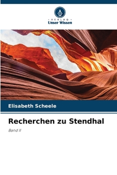 Paperback Recherchen zu Stendhal [German] Book