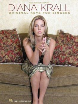 Paperback Diana Krall - Original Keys for Singers Book