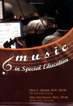 Hardcover Music in Special Education Book