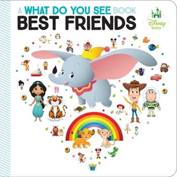 Board book Disney Baby: Best Friends a What Do You See Book