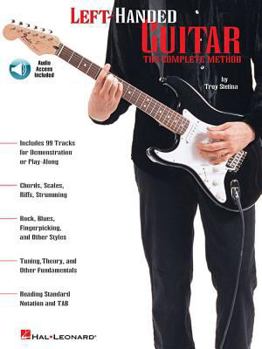 Paperback Left-Handed Guitar: The Complete Method [With CD] Book