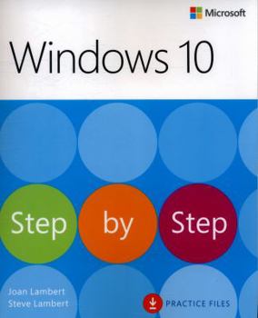 Paperback Windows 10 Step by Step Book