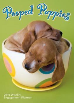 Calendar Pooped Puppies Planner Book
