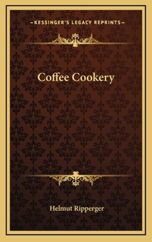 Hardcover Coffee Cookery Book