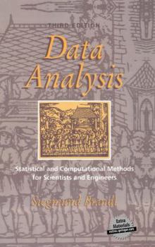 Hardcover Data Analysis: Statistical and Computational Methods for Scientists and Engineers Book
