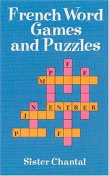 Paperback French Word Games and Puzzles Book
