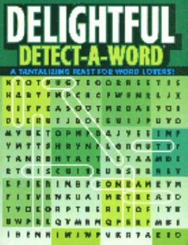 Paperback Delightful Detect-a-word Book