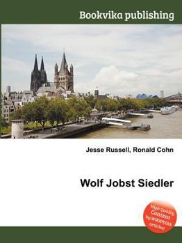 Paperback Wolf Jobst Siedler Book