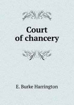 Paperback Court of chancery Book