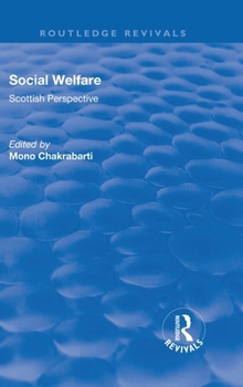 Hardcover Social Welfare: Scottish Perspective Book