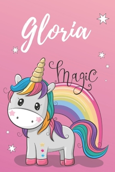 personalisiertes Notizbuch Einhorn / Notizheft / Malbuch /  Kritzelbuch / Tagebuch / Journal / DIN A5 / Geschenke Gloria: individuelles ... Geschenk für Frauen. (German Edition)