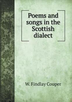 Paperback Poems and songs in the Scottish dialect Book