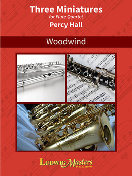 Paperback Three Miniatures: Score & Parts Book