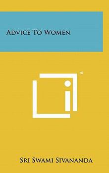 Hardcover Advice to Women Book