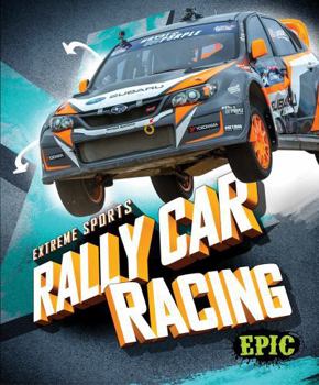 Library Binding Rally Car Racing Book