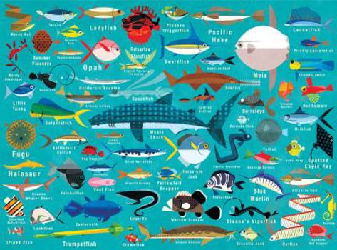 Misc. Ocean Life 1000 Piece Family Puzzle Book
