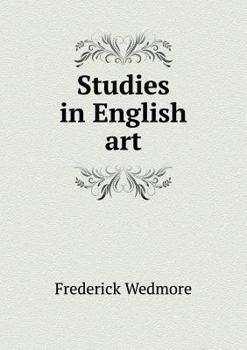 Paperback Studies in English art Book