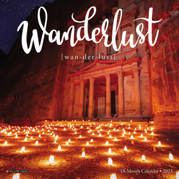 Calendar Wanderlust 2023 Mini Wall Calendar Book
