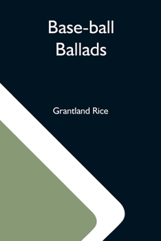 Paperback Base-Ball Ballads Book