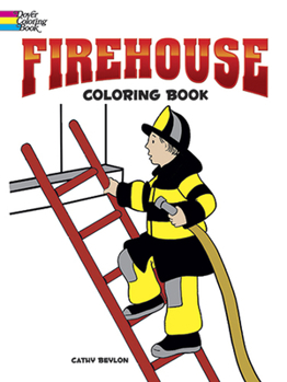 Paperback Firehouse Coloring Book