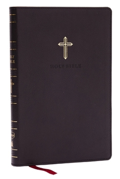 Imitation Leather NKJV Holy Bible, Ultra Thinline, Black Leathersoft, Red Letter, Comfort Print Book