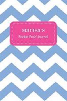 Paperback Marisa's Pocket Posh Journal, Chevron Book