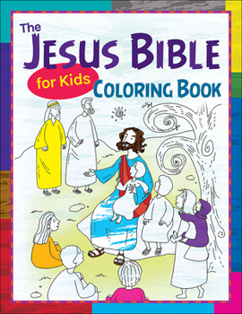 Paperback The Jesus Bible for Kids Coloring Book