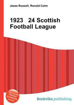 Paperback 1923 24 Scottish Football League Book
