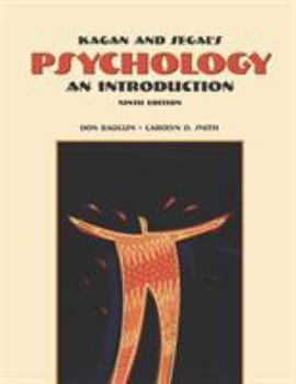 Paperback Kagan & Segal's Psychology: An Introduction Book
