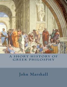 Paperback A Short History of Greek Philosphy Book