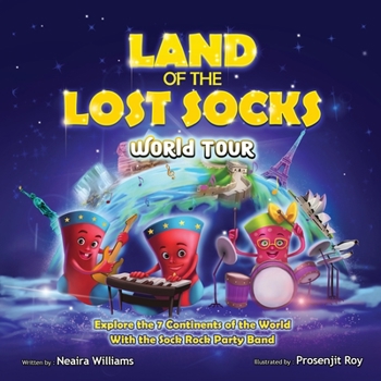 Paperback Land of the Lost Socks: World Tour Book
