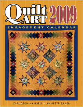 Spiral-bound Quilt Art Engagement Calendar Book