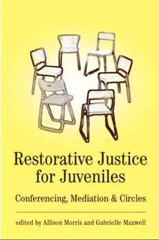 Hardcover Restorative Justice for Juveniles Book