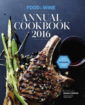 Hardcover Food & Wine Annual Cookbook 2016 Book