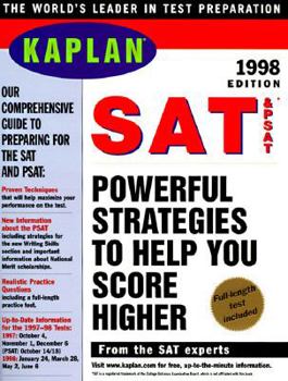 Paperback Kaplan SAT 1998 Book