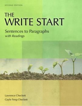 Paperback The Write Start: Sentences to Paragraphs, with Readings Book