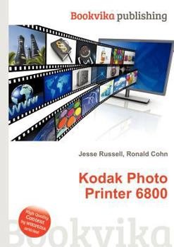 Paperback Kodak Photo Printer 6800 Book