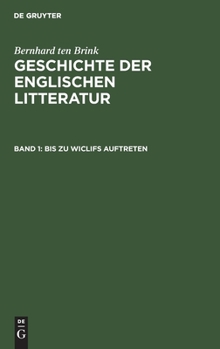 Hardcover Bis Zu Wiclifs Auftreten [German] Book