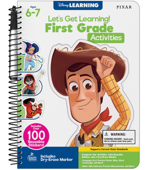 Paperback Let's Get Learning! First Grade Activities Book