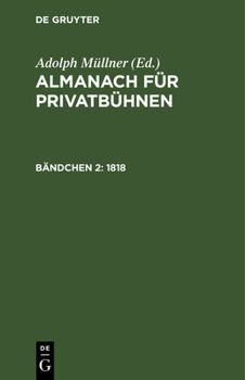 Hardcover 1818 [German] Book