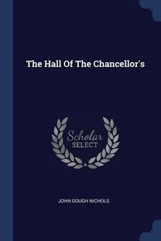 Paperback The Hall Of The Chancellor's Book