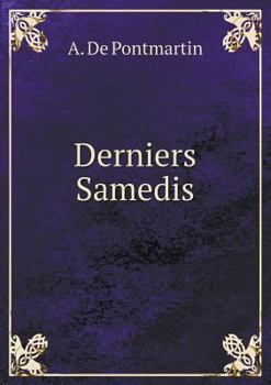 Paperback Derniers Samedis [French] Book