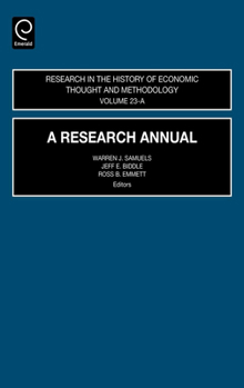 Hardcover A Research Annual Book