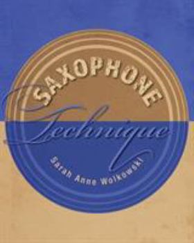 Paperback Saxophone Technique Book