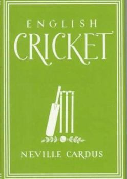 Hardcover English Cricket (Writers' Britain Series) Book