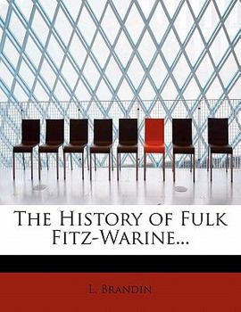 Paperback The History of Fulk Fitz-Warine... Book