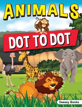 Paperback Animals Dot to Dot Book