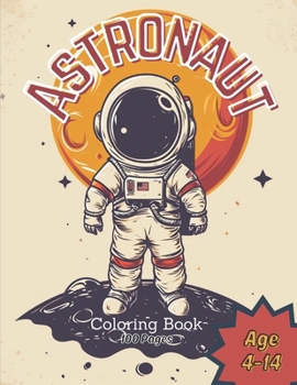 Paperback Astronaut Coloring book
